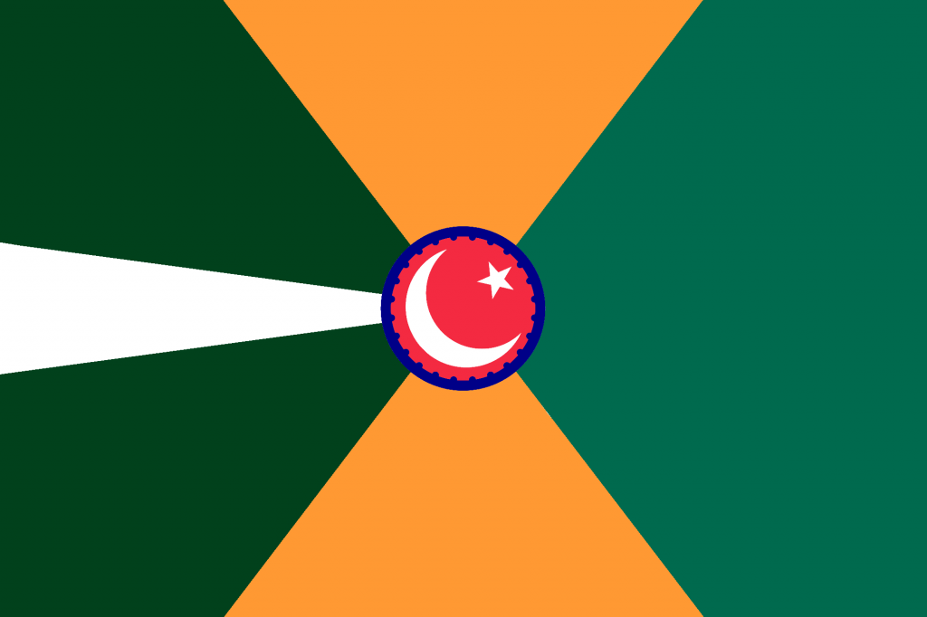 Bandiera dell'India unita